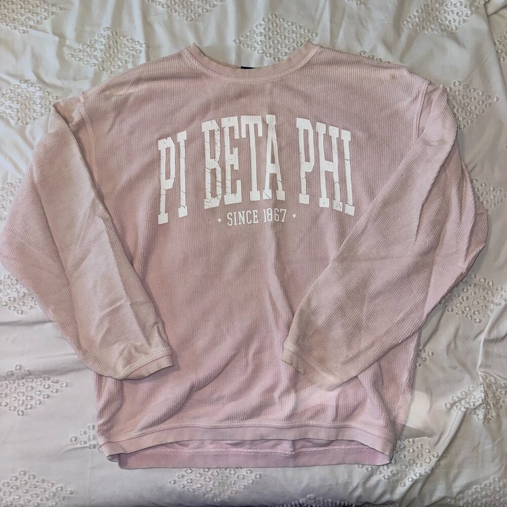 Pink Pi Beta Phi Crewneck